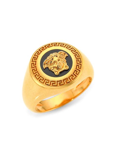 enamel versace rings|Versace ladies rings.